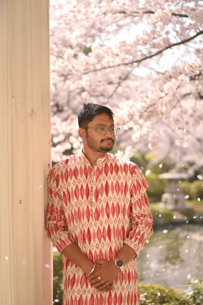 Portrait of Ayan Saha
